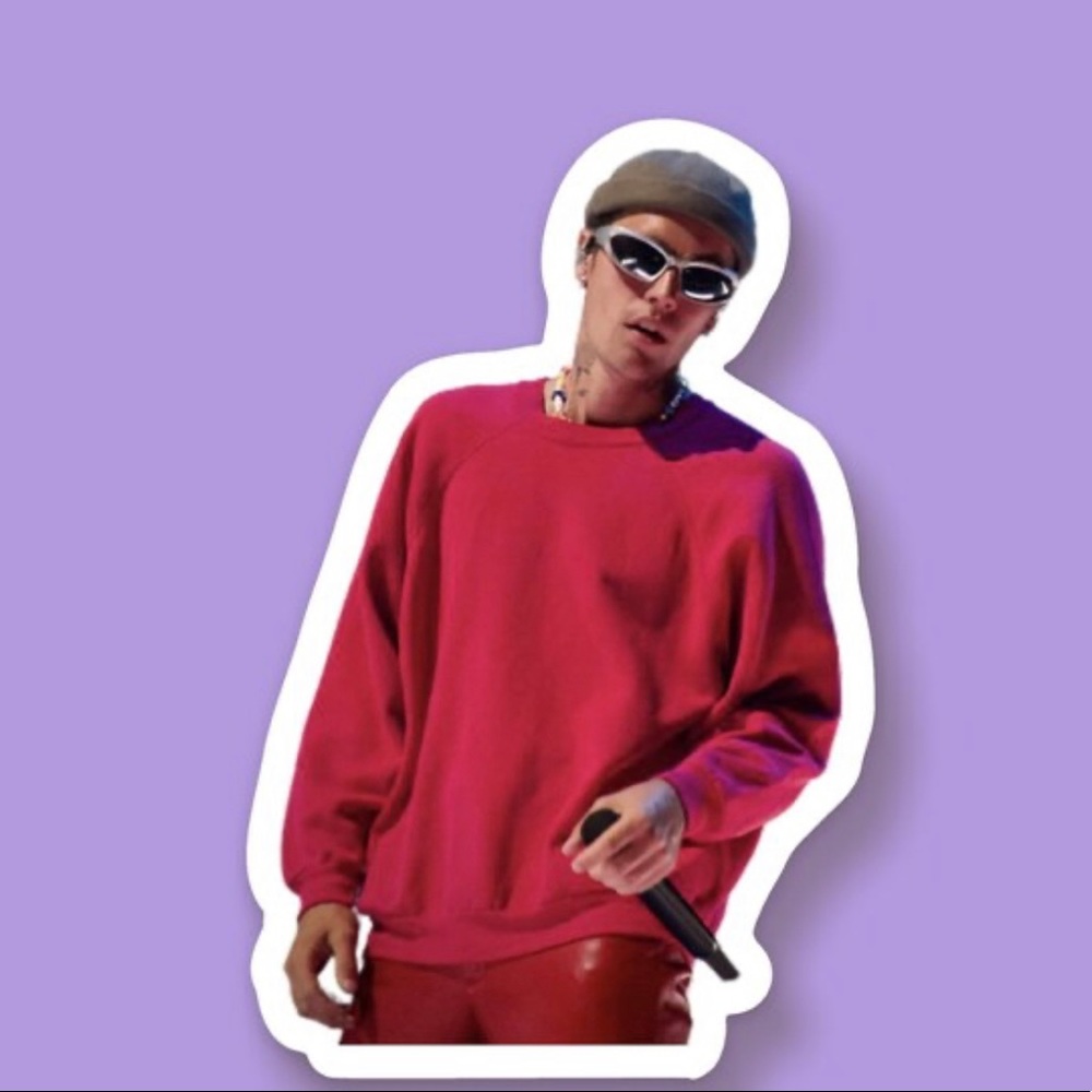 Justin Bieber Justice Tour Sticker